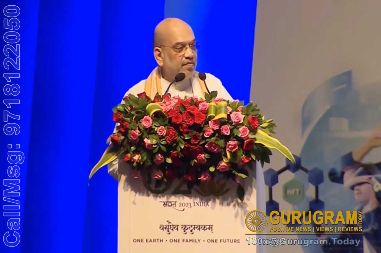 Home Minster Shri AMIT SHAH addressing the G20 Conference Gurugram