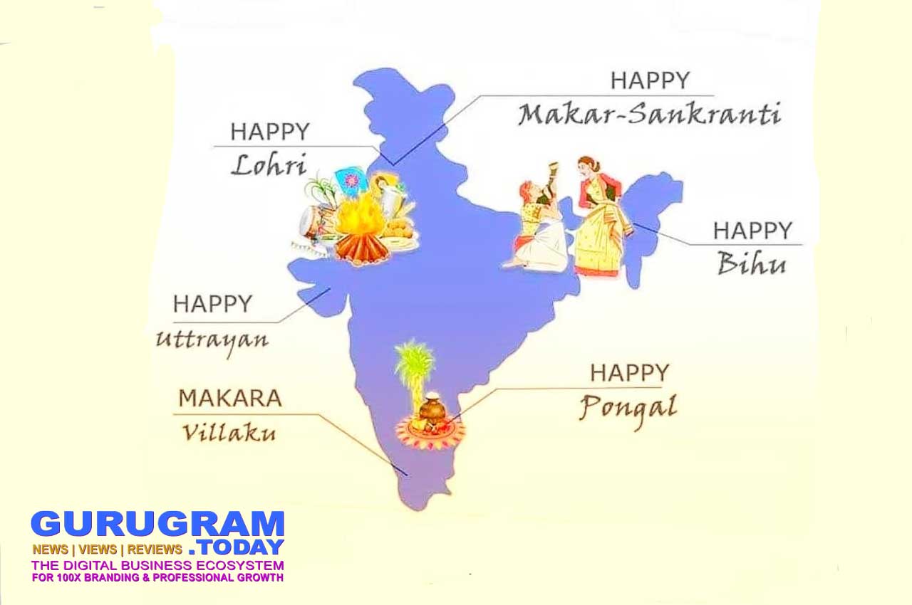 Makar Sankranti, Monday 15 January 2024 https://Gurugram.Today